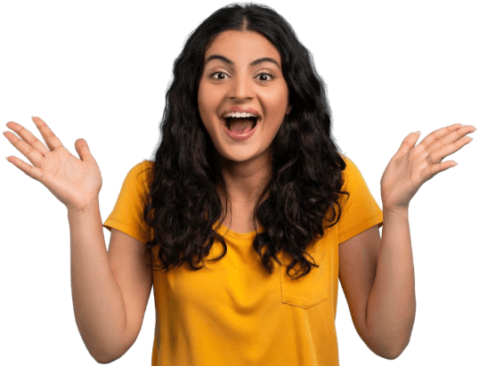 A delighted commuter reacting to the FOMO Cabs app announcement